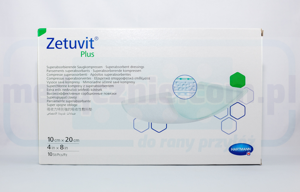 Zetuvit Plus 10*20cm 1Stück